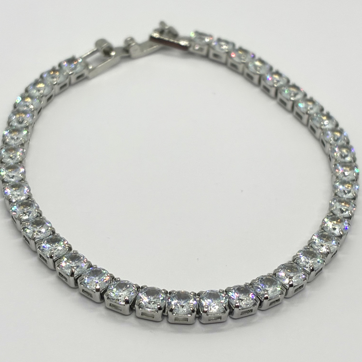 Tennis Bracelet - 4MM - Silver