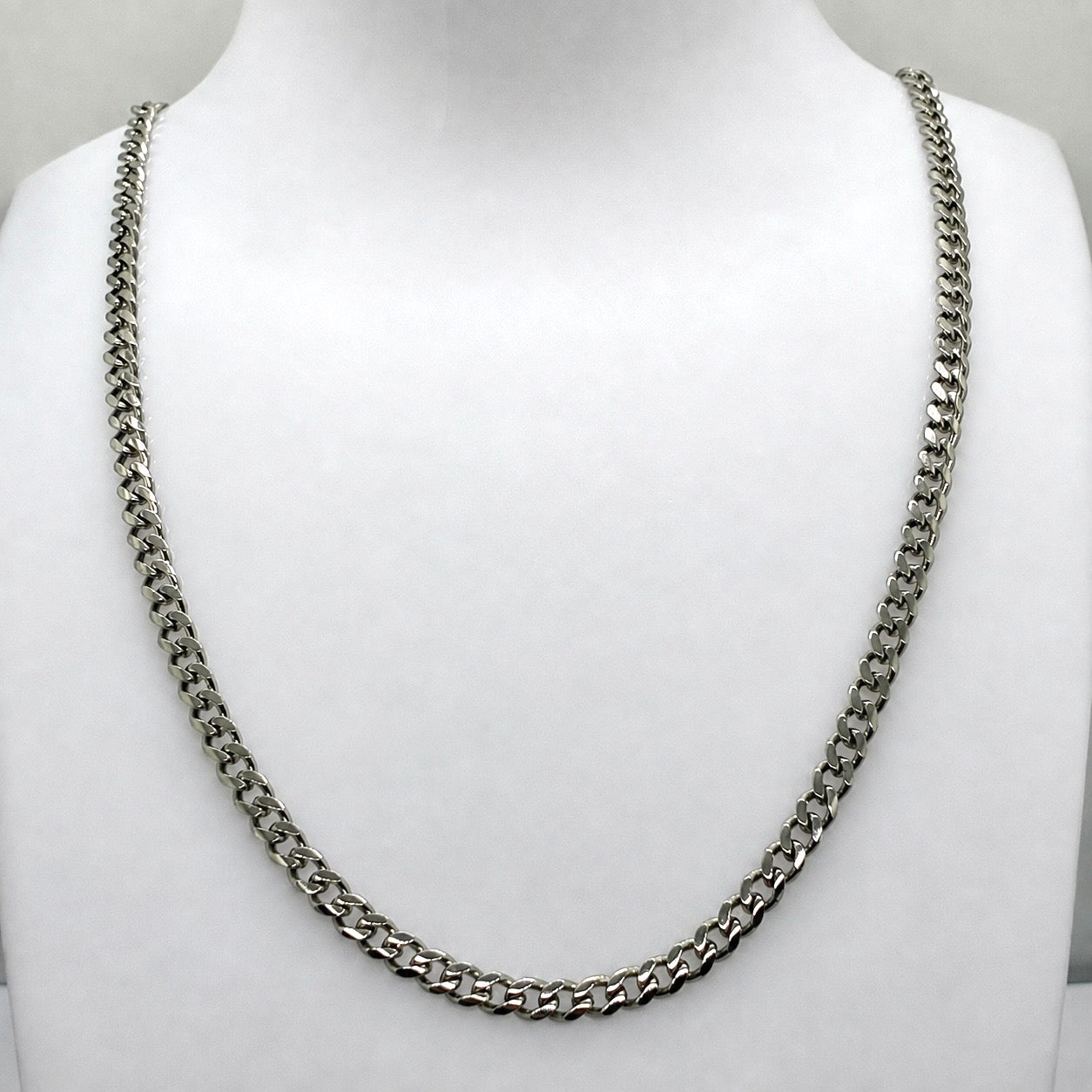 Cuban Chain - 3mm - Silver