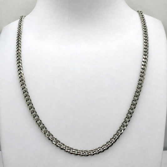 Cuban Chain - 3mm - Silver