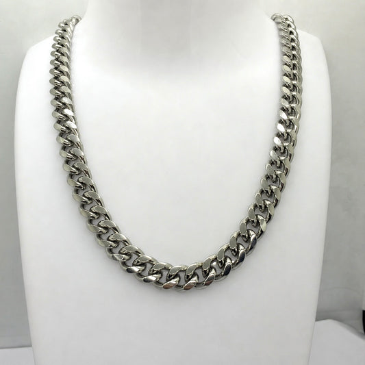 Cuban Chain - 8mm - Silver