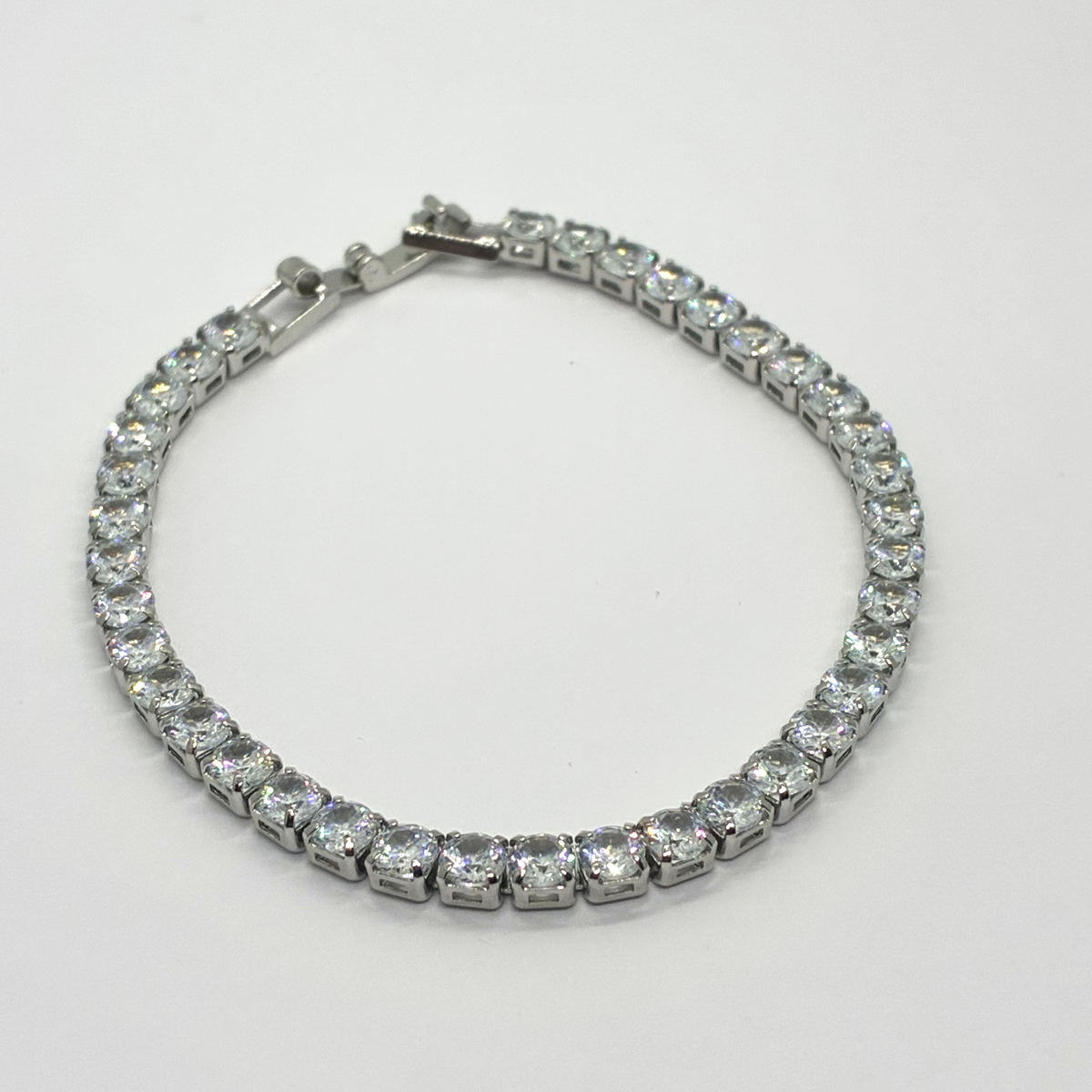 Tennis Bracelet - 4MM - Silver