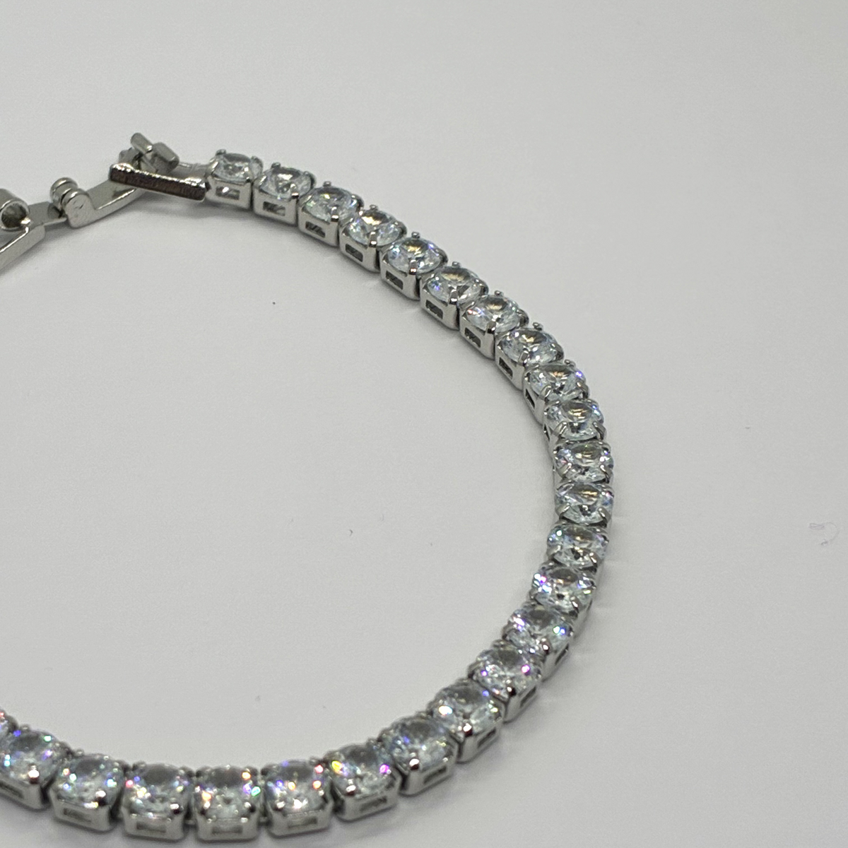 Tennis Bracelet - 4MM - Silver