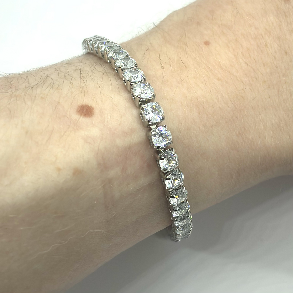 Tennis Bracelet - 4MM - Silver