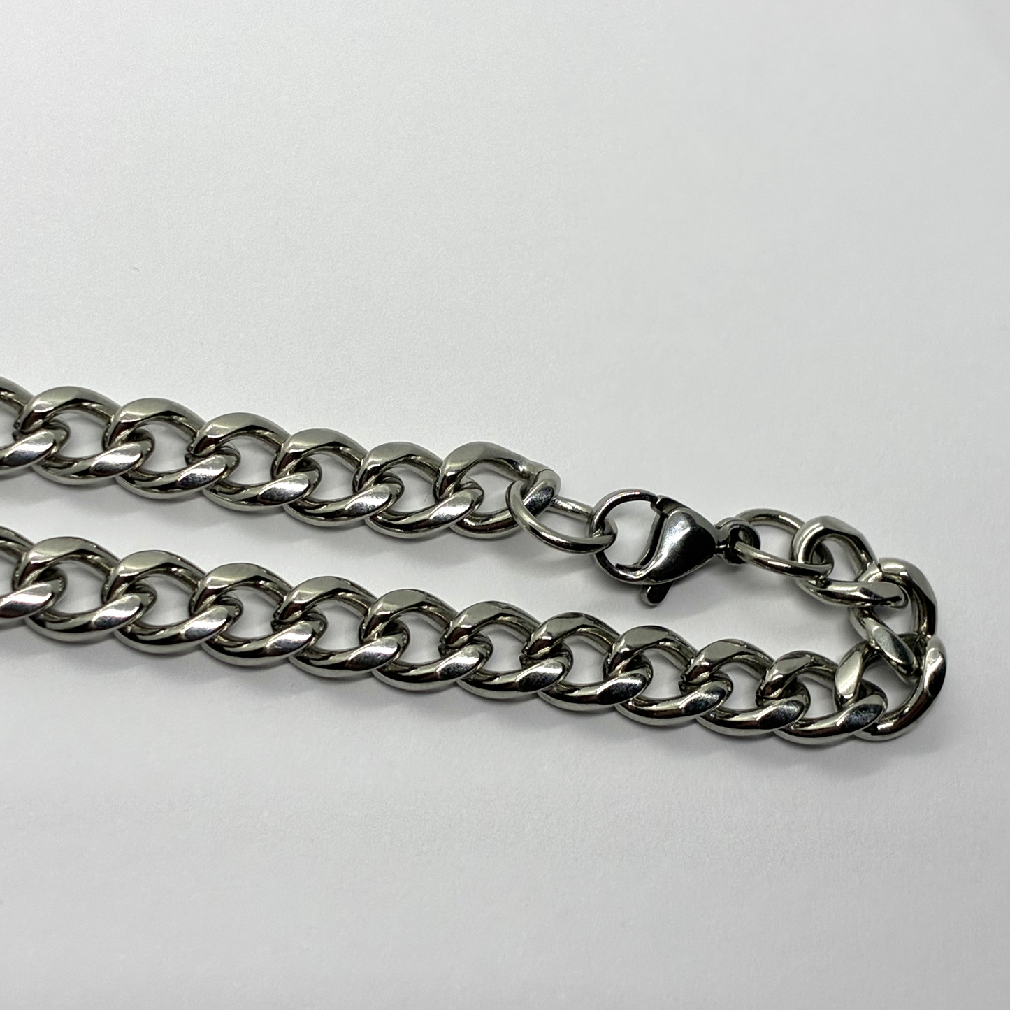 Cuban Link Bracelet - 5.5mm - Silver